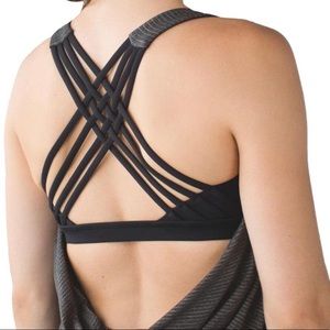 Lululemon Wild Tank - Heathered Black & Grey